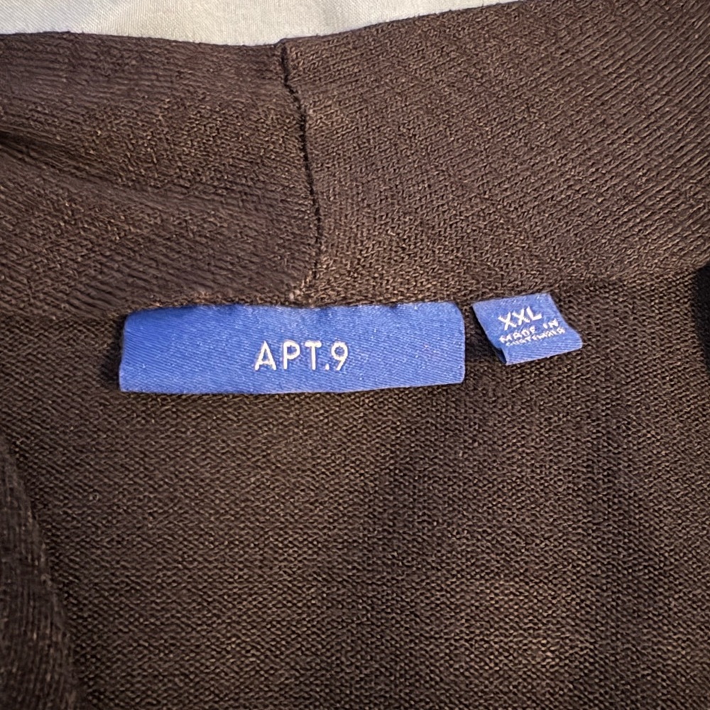 APT.9 Black Sweater XXL